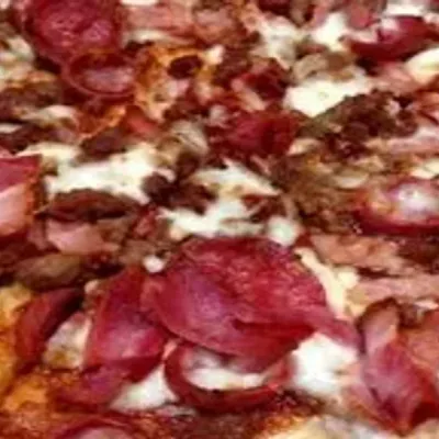 Pizza meat lovers