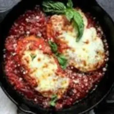 OVEN BAKED CHICKEN PARMESAN
